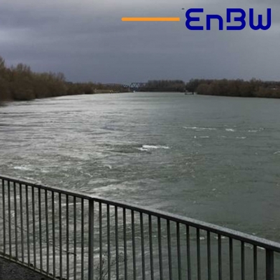 Fertigstellung des neuen RFID-Fischerkennungssytem an der Fischtreppe von Iffezheim am Rhein (2018-01-26)
